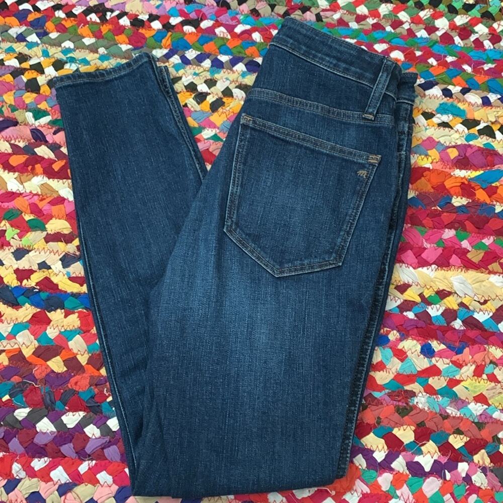 Madewell Curvy High Rise Skinny Denim Jeans